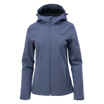 Dámská bunda Dámská Softshellová bunda HI-TEC LADY NAREN M000242735 – Modrá M