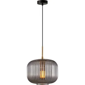 Závěsné svítidlo 1x E27 šedá ITALUX Gavino PND-26476-1-BRO-SG