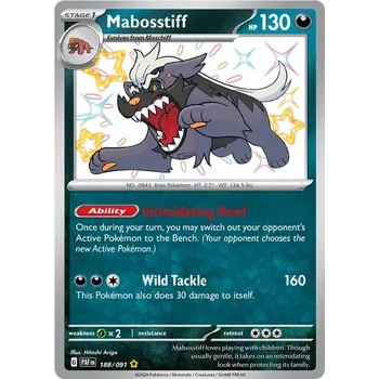 Karetní hra Mabosstiff 188/091 - Paldean Fates