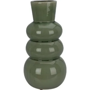 Váza Váza Excellent KO-095241200zel 3 bubliny 25 cm zelená