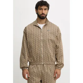 Pánské oblečení Bunda Lacoste, 50, béžová, 80X