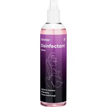 Čisticí prostředek na erotické pomůcky Čisticí prostředek SATISFYER WOMEN DISINFECTANT 300 ml - s kupónem KUP15 cena 209 Kč + extra diskrétní expedice