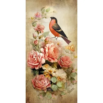 Ručník Ručník 50 x 100 cm - Růže v zahradě