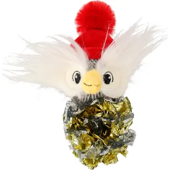 Hračka pro kočku Huhubamboo vánoční kočičí hračka – sova