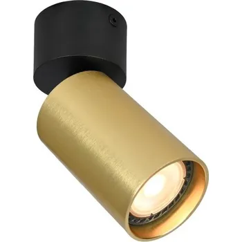 Bodové svítidlo Bodové svítidlo stropní / spot 1x GU10 mosazná ITALUX Nesto SPL-23436-1R-BK-BRSS