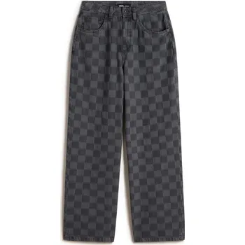 Dámské kalhoty kalhoty dámské VANS Sirelle Novelty Puddle Pants Faded Black - 25