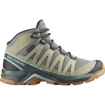 Dámská treková obuv Dámské Vysoké boty SALOMON X-ADVENTURE RECON MID GTX W L47815300 – Olivová 40