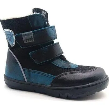 Pánská zdravotní obuv Chlapecká barefoot zimní obuv SN2408 blue, KTR vel. 23
