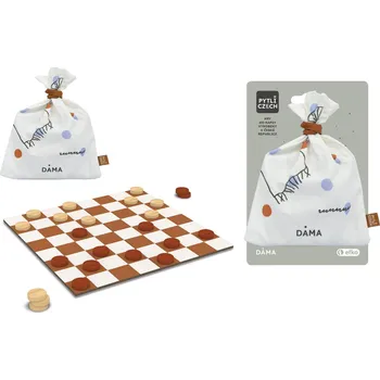 Desková hra efko Pytlíczech Dáma - logická hra do kapsy