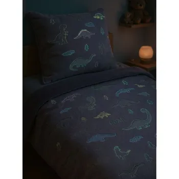 Povlečení Sinsay - Sada povlečení s fluorescenčním vzorem - šedá - 779FU-09X - 779FU-09X-ONE