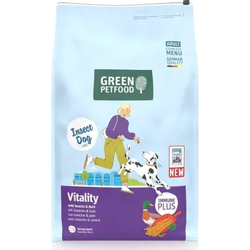 Krmivo pro psa Green Petfood Vitality Insects & Duck 2x7,5 kg