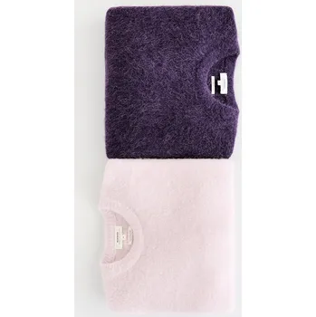 Dámský svetr Reserved Svetr s příměsí vlny z alpaky Hroznová M