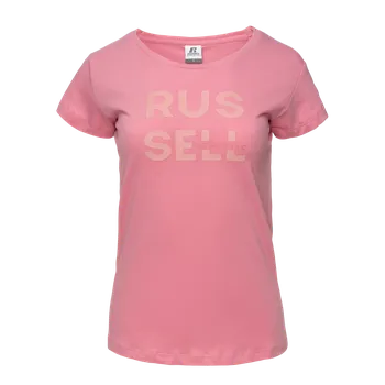Dámské tričko Dámské Tričko s krátkým rukávem RUSSELL ATHLETIC A25-809-2 M000285115 – Béžová XL