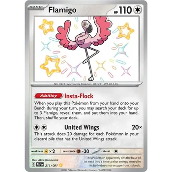 Karetní hra Flamigo 211/091 - Paldean Fates