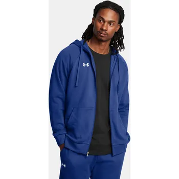 Pánská móda Pánská mikina Under Armour UA Rival Fleece FZ Hoodie 1379767-432 Modrá LG