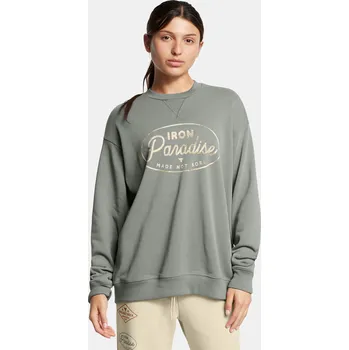 Dámská mikina Dámská mikina Under Armour Pjt Rck HWT Crew Tools 1386444-709 Zelená MD