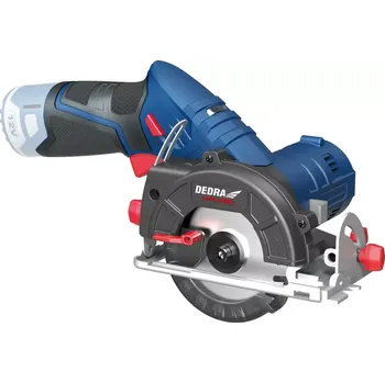 Okružní pila Dedra MAUS12 Mini Aku kotoučová pila 85 mm 12V DED7336, kotouč 85x15 mm (Dedra DED7336 Bateriová kotoučová pila 85 mm, bez aku a nabíječky)