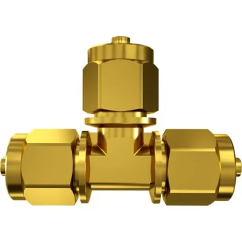 Plynová hadice T-spojka DREHMEISTER pro termoplastickou hadici LPG 8-8-8 mm