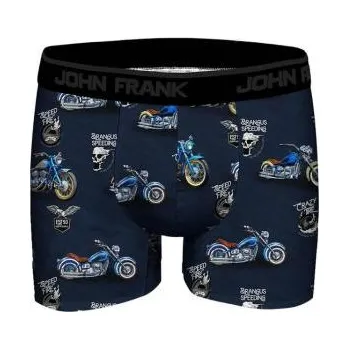 Boxerky Pánské boxerky John Frank JFBDMODLONG103 dleobrázku S