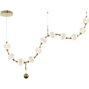 LED závěsné svítidlo 3000 lm 3000K zlatá ITALUX Morano PND-93829-44W-3K-GD