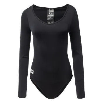 Dámské tričko Dámské Tričko s dlouhým rukávem IQ CROSS THE LINE SAIRA WMNS M000284362 – Černá M
