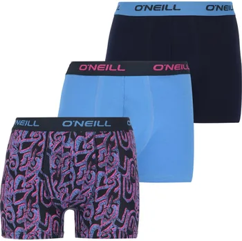 Boxerky Pánské Boxerky O'NEILL M BOXERSHORTS GRAFFITI ART 3PK 203021098-7000P – Multicolor XL