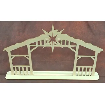 Vánoční dekorace Betlém - Jesle pro postavy