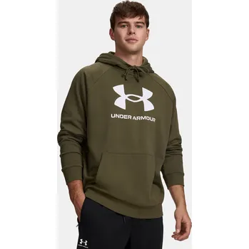 Pánská mikina Pánská mikina Under Armour UA Rival Fleece Logo HD 1379758-390 Zelená XL
