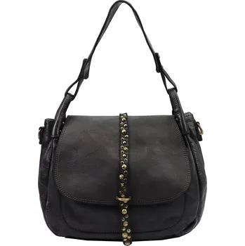 Kabelka Kožená kabelka přes rameno VS 006 černá