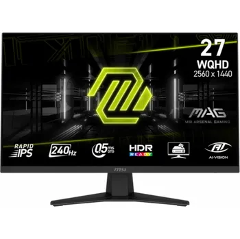 Monitor MSI MAG/274QF X24/27"/IPS/QHD/240Hz/0,5ms/Černá/3R