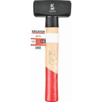 Palice KRTH90201 - Palice 1000g - Dřevěná násada KREATOR