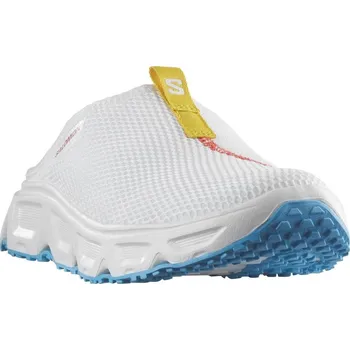 Pánské sandále Salomon Reelax Slide 6.0 M L47716100 - white/transcend blue/lemon 40 2/3