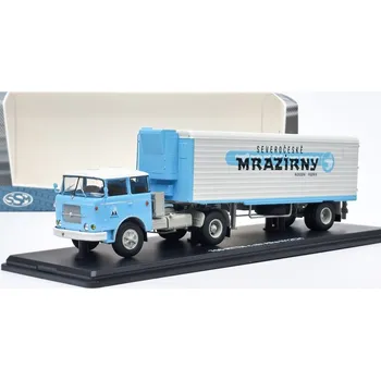 autíčko Start Scale Models Škoda LIAZ 706 RTTN tahač s návěsem - Severočeské Mrazírny 1:43 SSM
