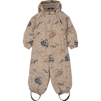 Kojenecká kombinéza MIKK-LINE Dětská zimní kombinéza béžová se dvěma zipy Coriander - Velikost: 74 Béžová 74
