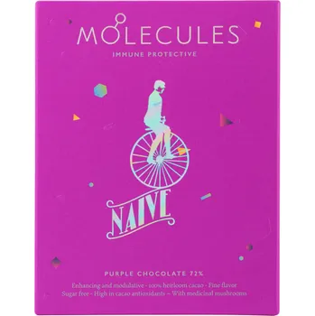 Čokoláda CHOCOLATE NAIVE 72% IMMUNE MOLECULES - (NAIVE) Hmotnost: 20g