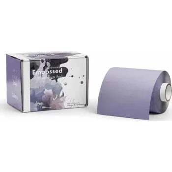 Alobalová fólie Ostatní výrobci Bratt embosovaný alobal v roli 12 cm x 100m Levandre