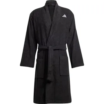Dámské noční prádlo Župan ADIDAS BATHROBE JG5823 – Černá M