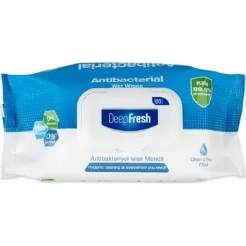 Hygienický ubrousek Deep Fresh Antibakteriální ubrousky 100 ks