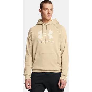 Pánská móda Pánská mikina Under Armour UA Rival Fleece Logo HD 1379758-299 Hnědá XXL