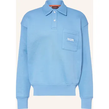 Pánská mikina Napapijri Pánské Jerseyové Polo Tričko Mirrat, tmavě modrá, L