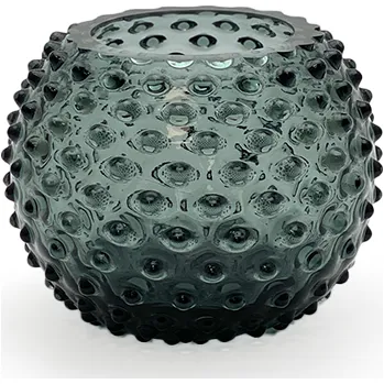 Váza Váza 12cm - Hobnail - Ananas - kouř | 80620