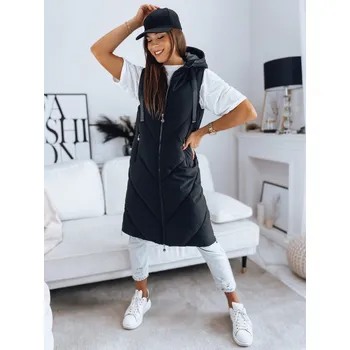 Dámská vesta Dámská vesta DStreet Zipis DStreet černá | šedá 2012903