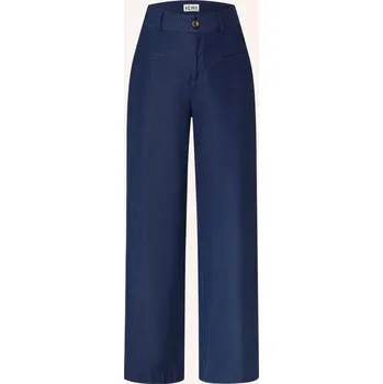 Dámské kalhoty Ichi Dámské Marlene Kalhoty Ihkate V Džínovém Vzhledu, tmavě...