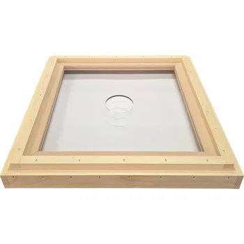 Krmící víko Plexi 1 otvor - 2cm