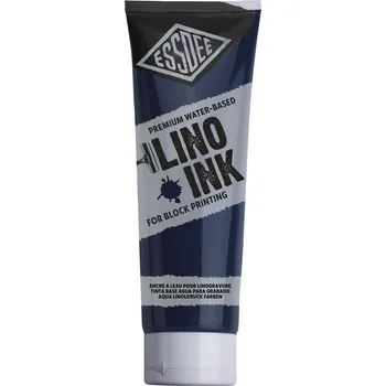 Speciální výtvarná barva Essdee Block Printing Ink Barva na linoryt Prussian Blue 300 ml