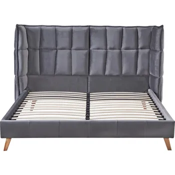 Postel Manželská postel Halmar SCANDINO 160, šedá (2p=1szt) (2 Karton)