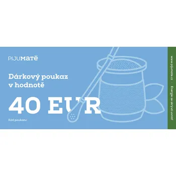 Dárkový potravinový koš Pijumate Elektronický dárkový poukaz 40 EUR