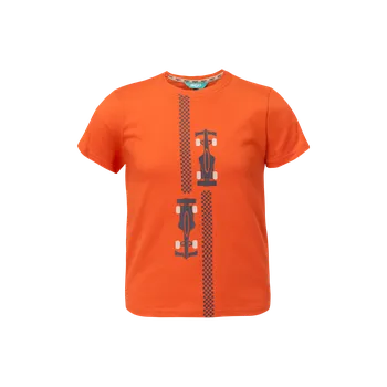 Dětské Tričko s krátkým rukávem BEJO BUZZARD KDB M000277746 – Oranžová 128