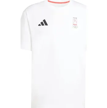 Pánské Tričko s krátkým rukávem ADIDAS POC MILANO TEEW JY9541 – Bílá XL