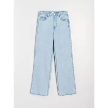 Sinsay - Džíny s širokými nohavicemi a vysokým pasem - modrá - 208HC-05J - 208HC-05J-40